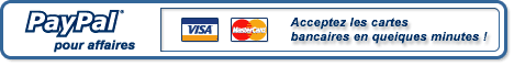 Inscrivez-vous à PayPal et acceptez dès aujourd'hui les paiements en ligne.